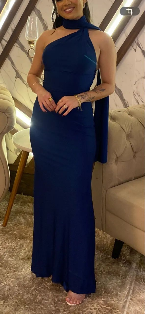 Vestido festa azul  - Foto 2