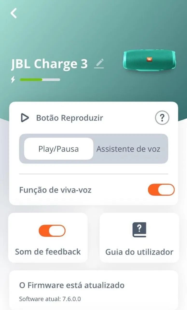 Caixa de Som JBL CHARGE 3 - Original  - Foto 2