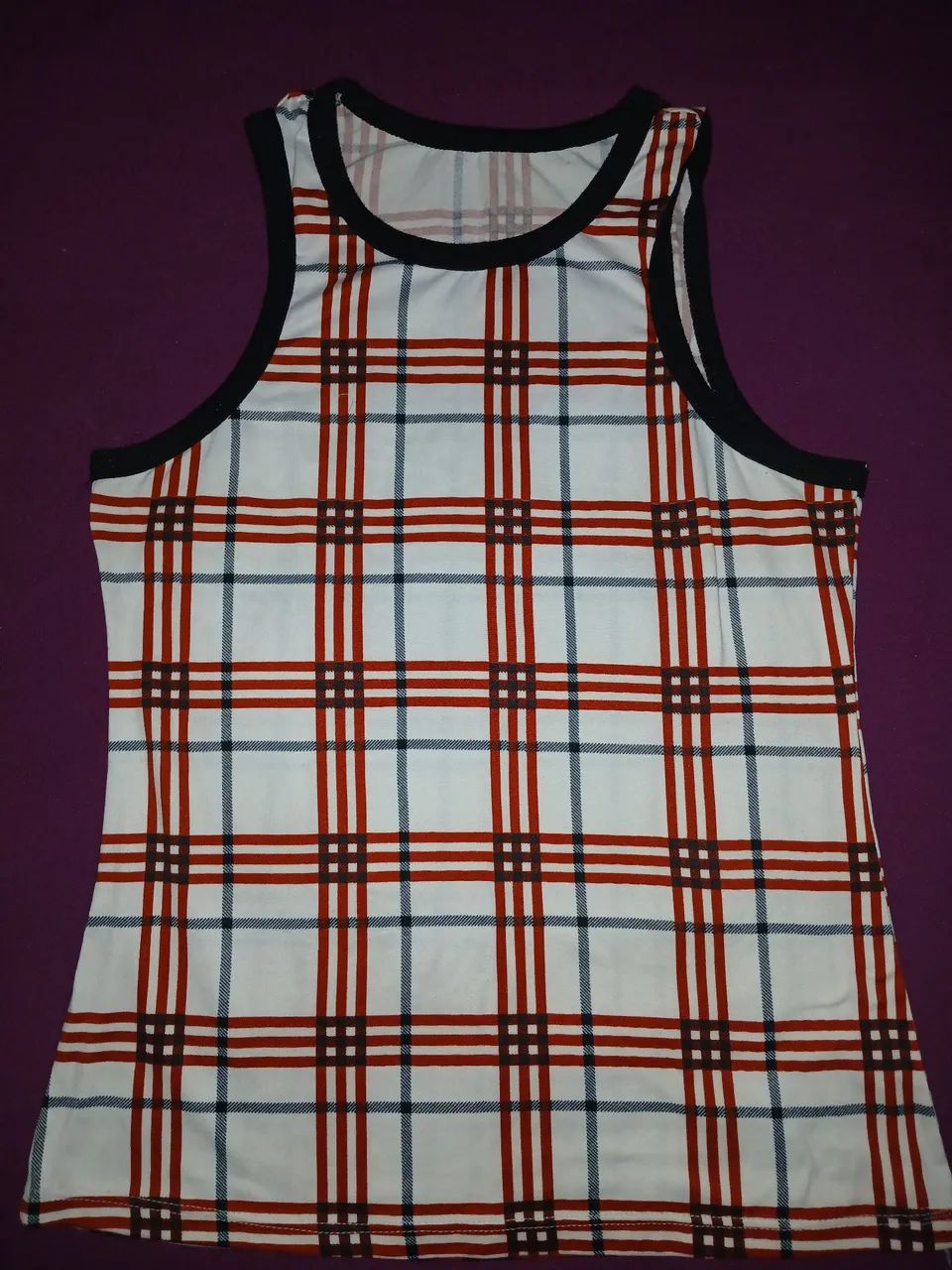 Regata Xadrez veste ate G (elastano)