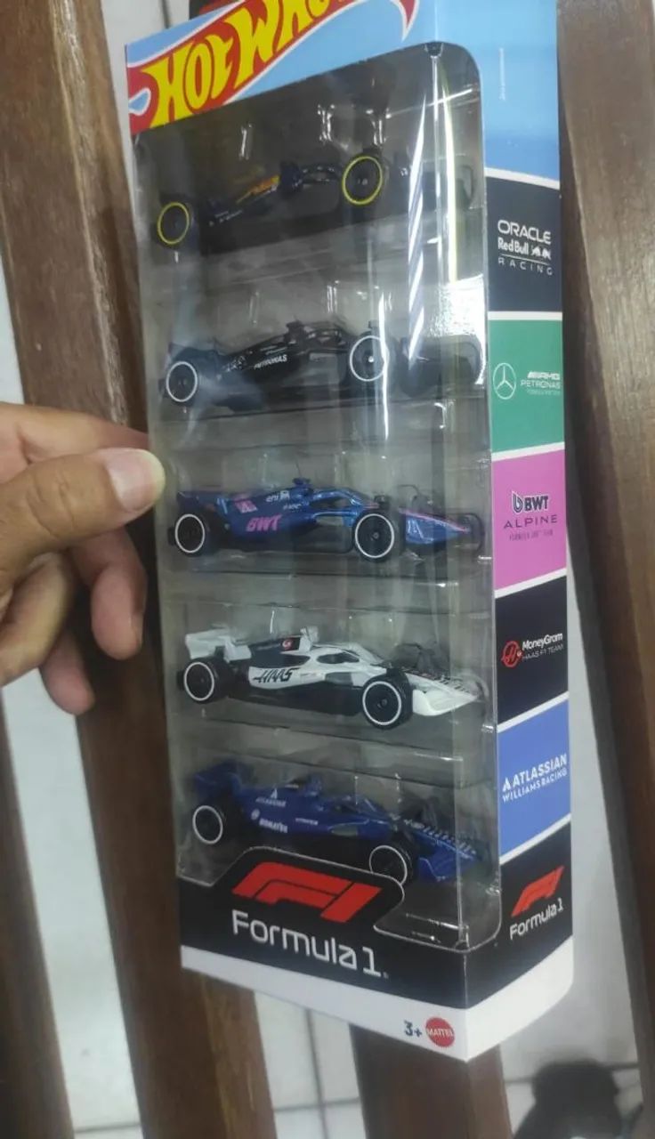 Hot Wheels novo pack fórmula 1 - Foto 2