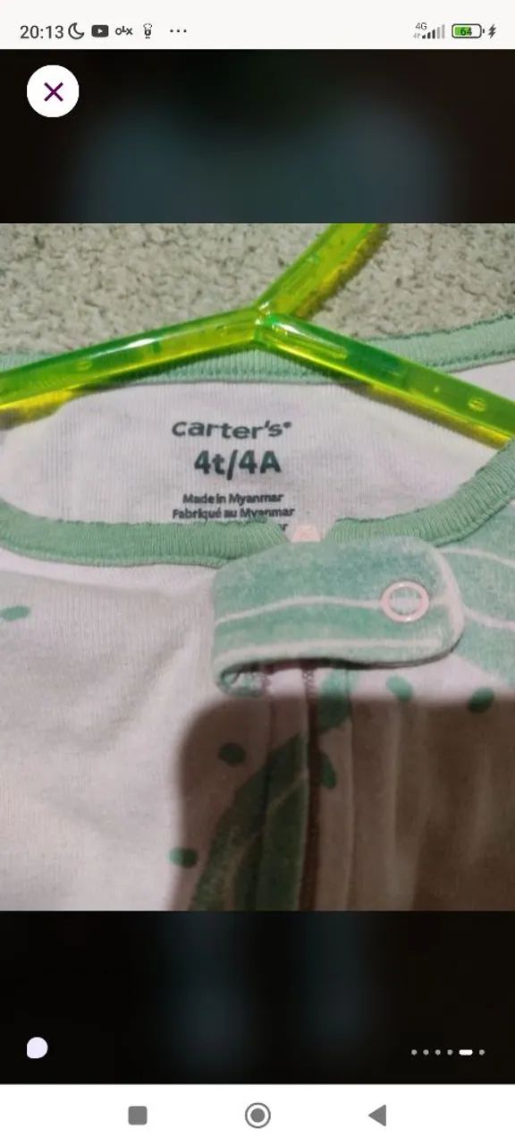 Macacão Carter's menina  - Foto 5