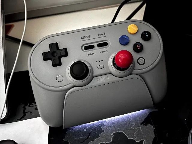 Controle 8Bitdo Pro 3 Bluetooth com TMR Joysticks