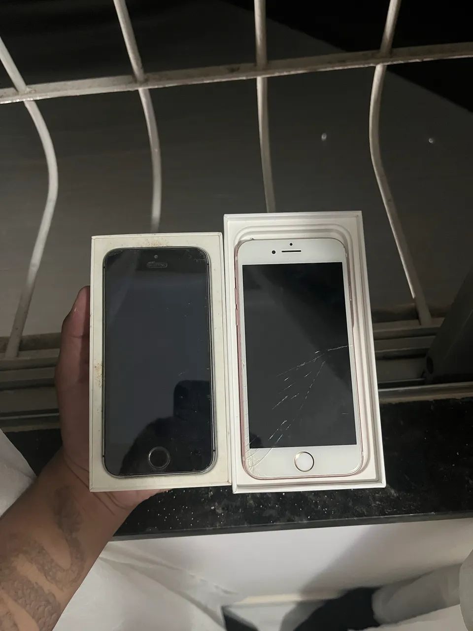 (CARCAÇA) IPHONE 5s e IPHONE 7