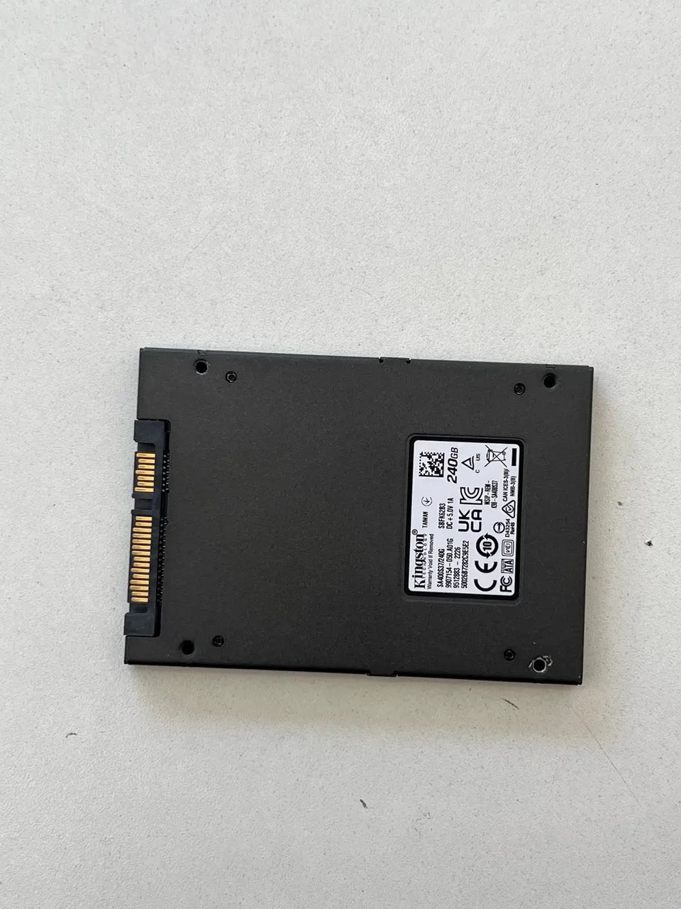 SSD 240gb interno kingston preto - Foto 3
