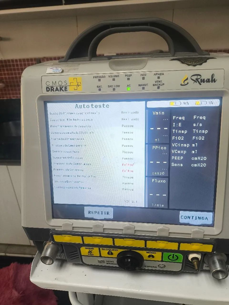 VENTILADOR PULMONAR CMOS DRAKE RUAH VALOR 5 MIL - Foto 3