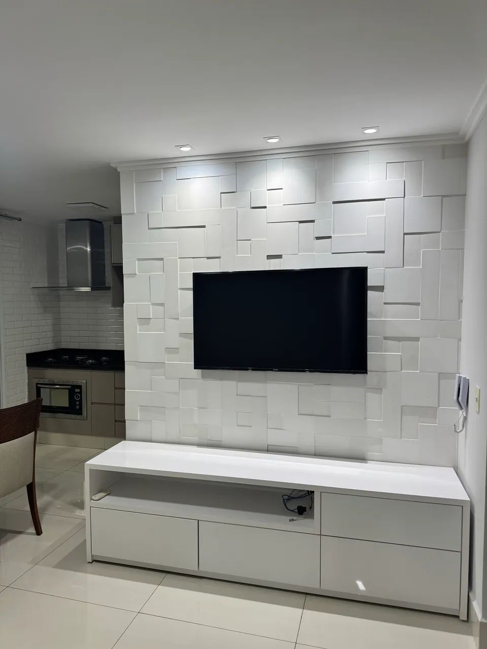 Apartamento mobiliado para aluguel  