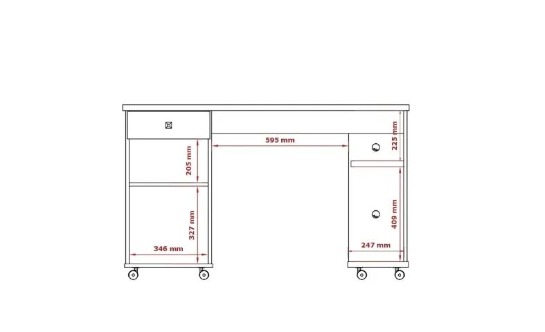 MESA DE ESCRITÓRIO E COMPUTADOR - Foto 2
