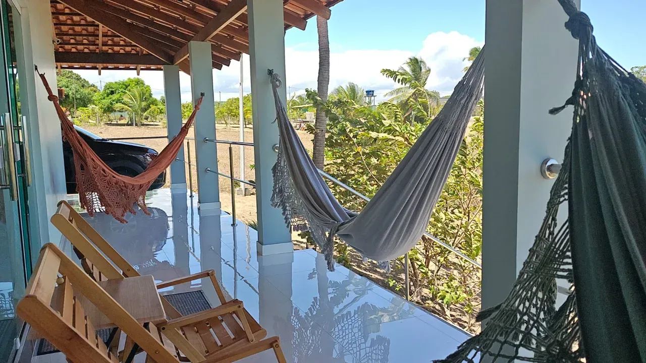 Chácara com belíssima casa mobiliada com piscina, Ipioca Ranch 2 km da praia - Foto 4