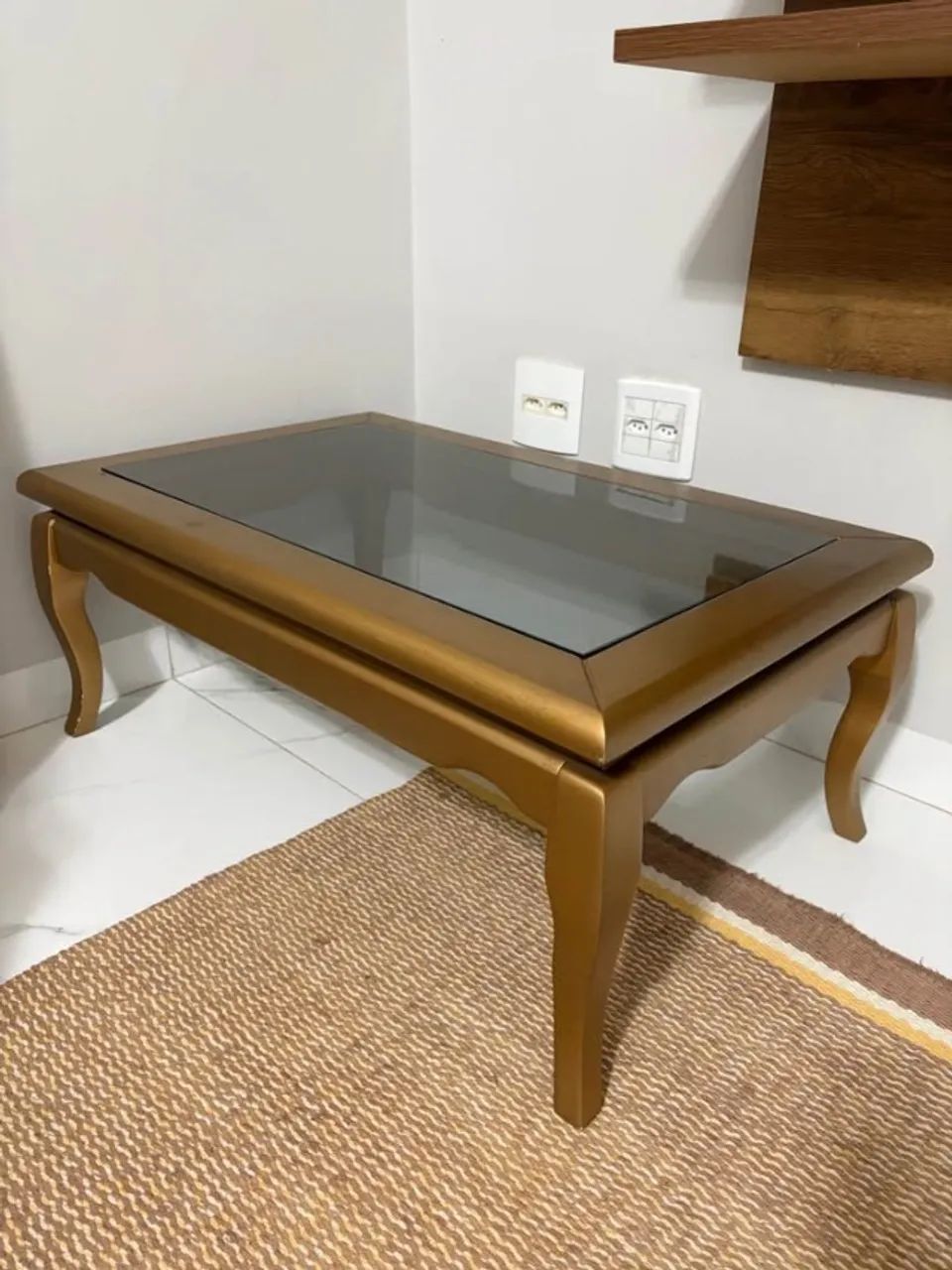 Vendo mesa de canto e mesa de centro para sala - Foto 5
