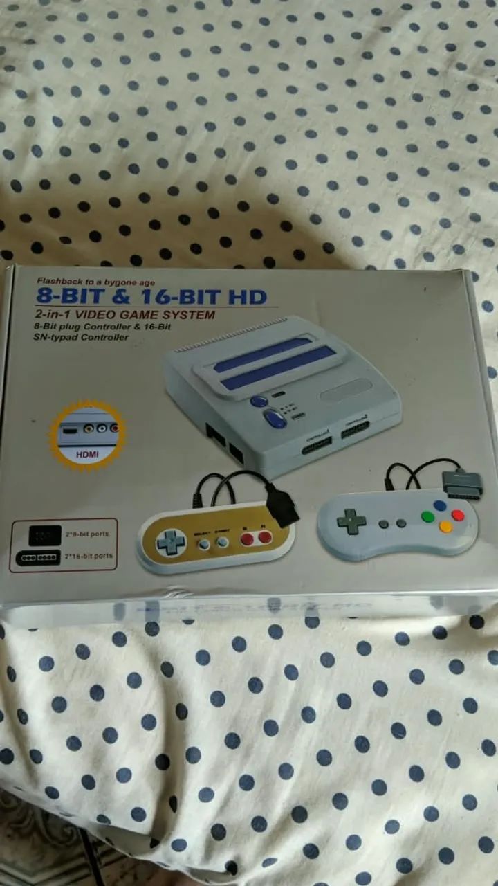 Console Super Nintendo Clone com saida HDMI - Foto 2