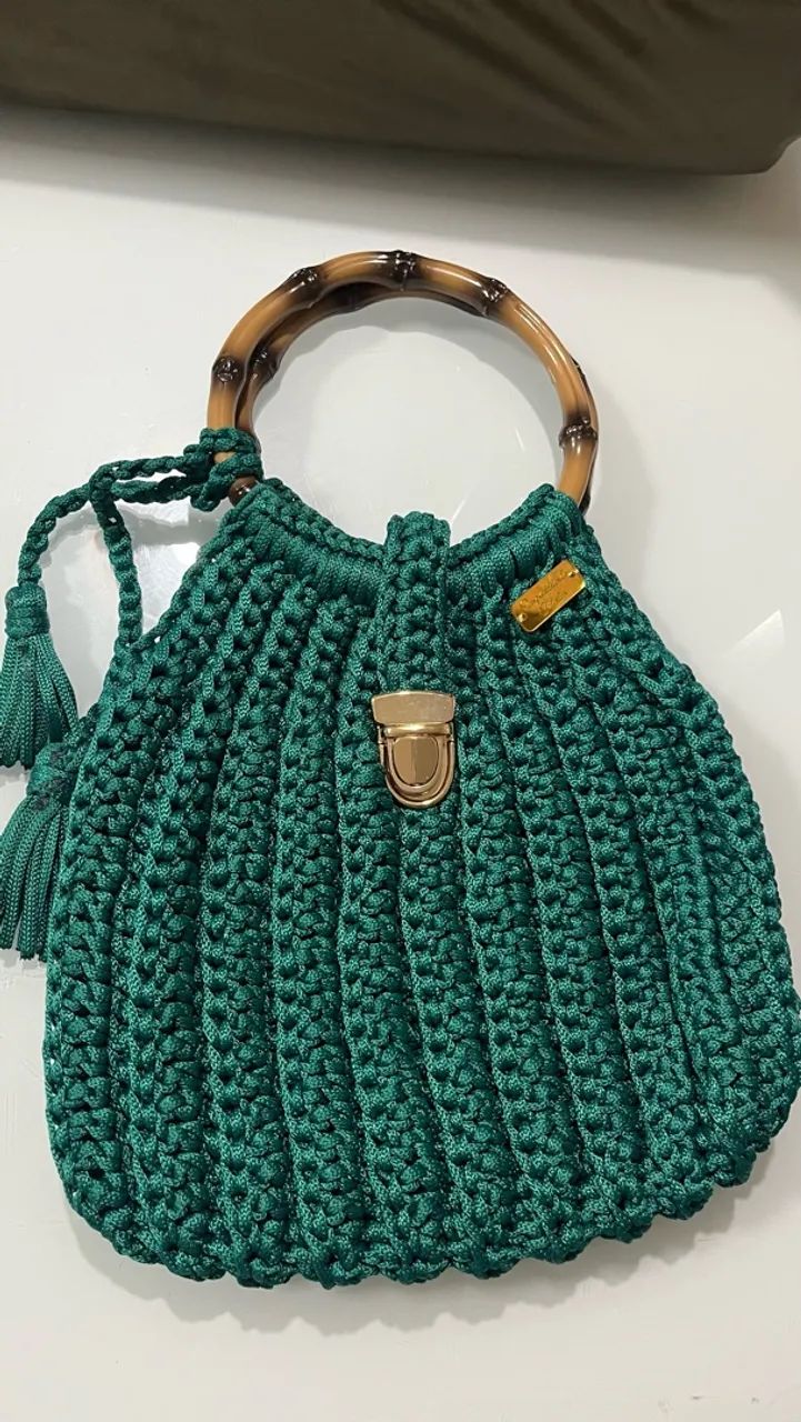 Bolsa feita há mão 