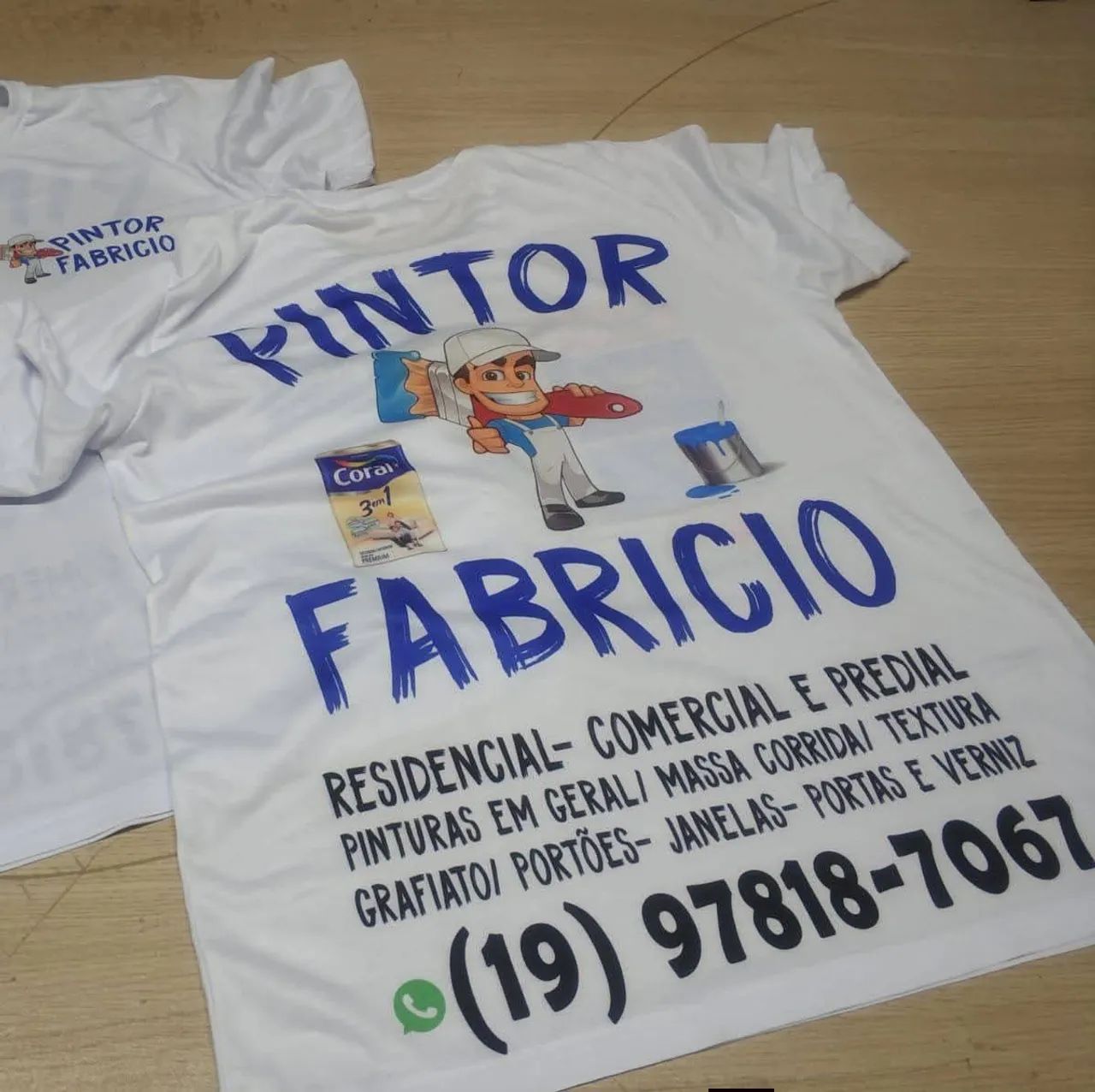 Pintor fabricio,pinturas em geral 