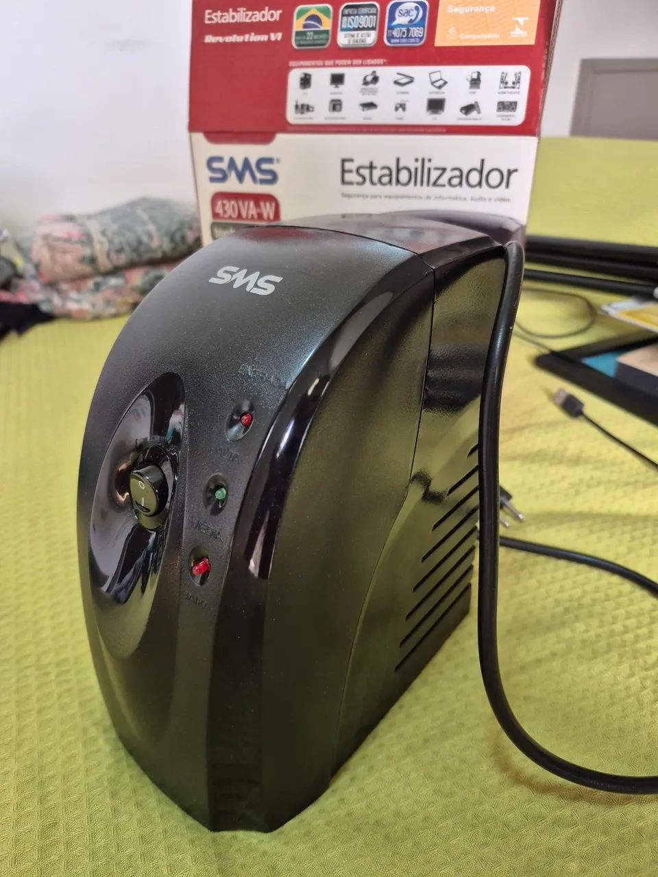Estabilizador SMS bivolt para 6 tomadas - Foto 2