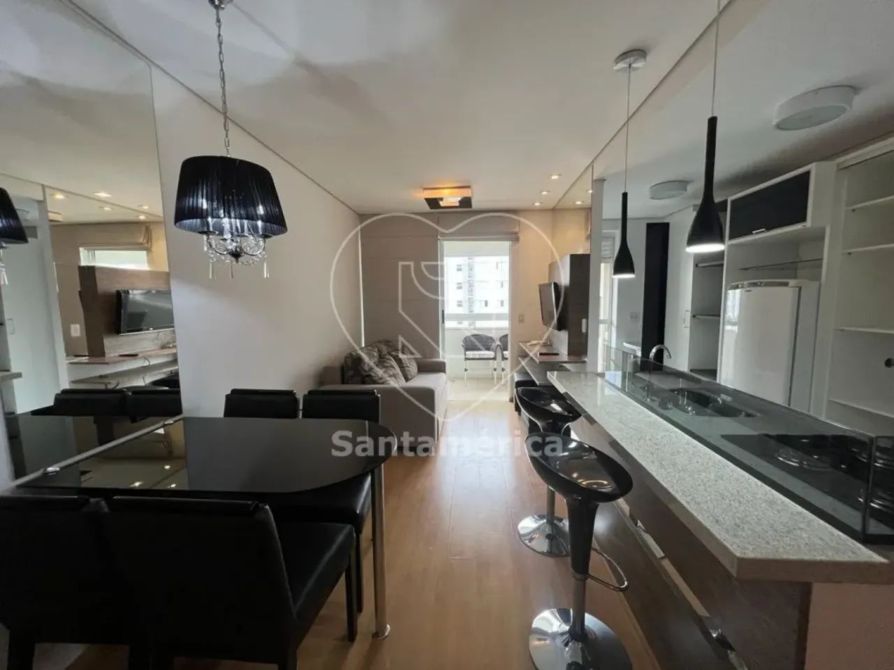 Apartamento mobiliado para venda e locação no Edifício Soho Paranaguá, Centro de Londrina - Foto 3