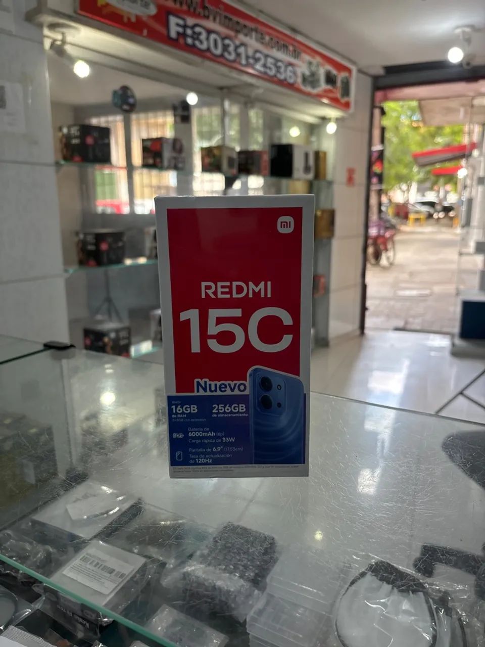 REDMI 15C 256/8 4G PRETO 