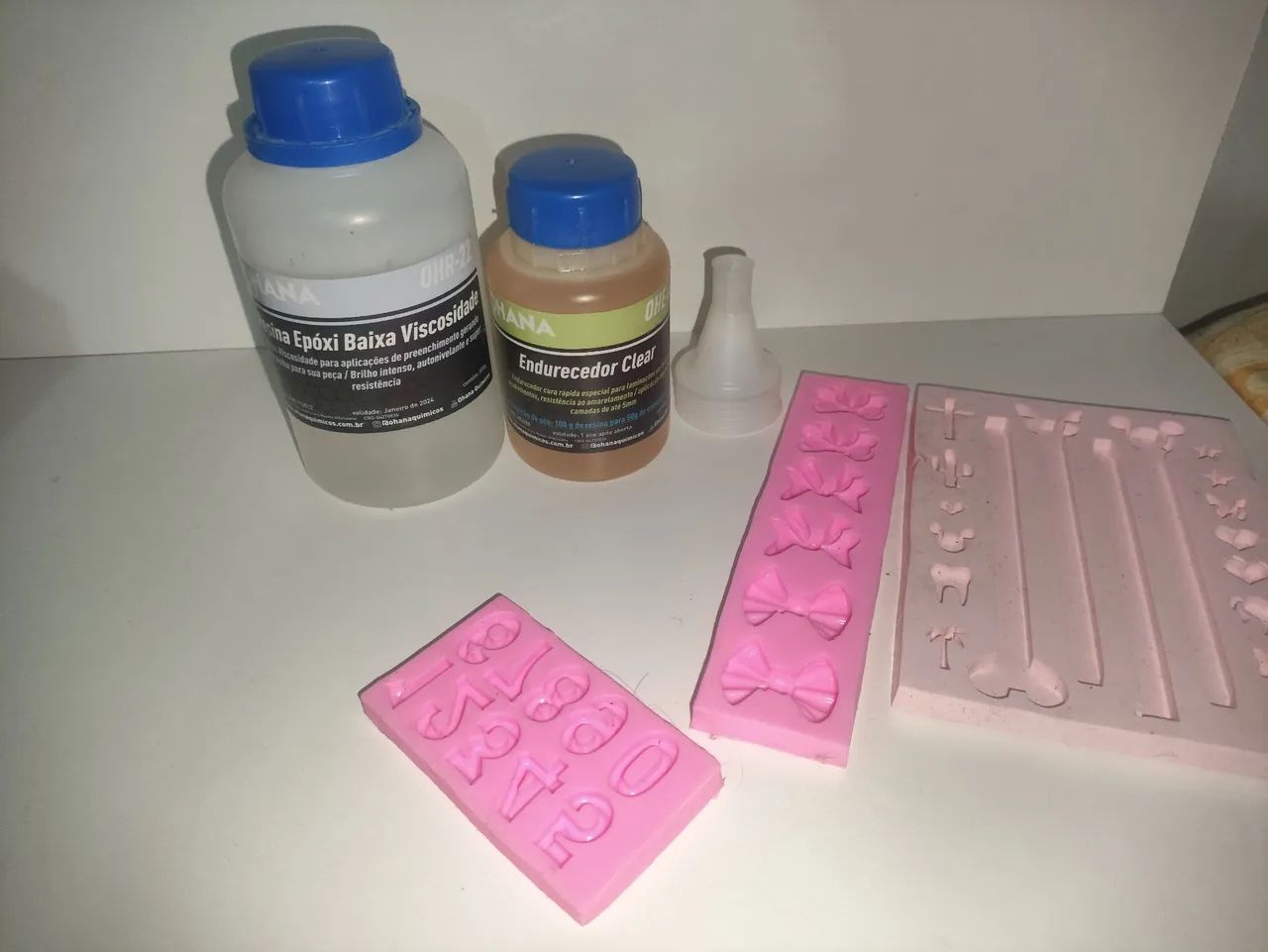 Resina Epóxi + Moldes de Silicone - Foto 2