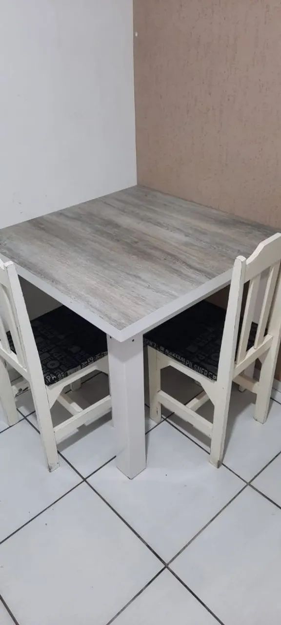Mesa com 2 cadeiras *ENTREGO* - Foto 2