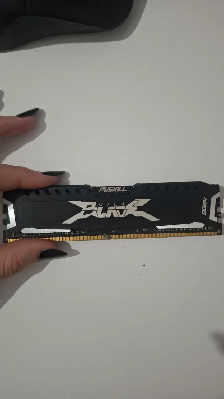 Memória RAM Puskill 8GB DDR4 3200MHz NOVA!! - Foto 5