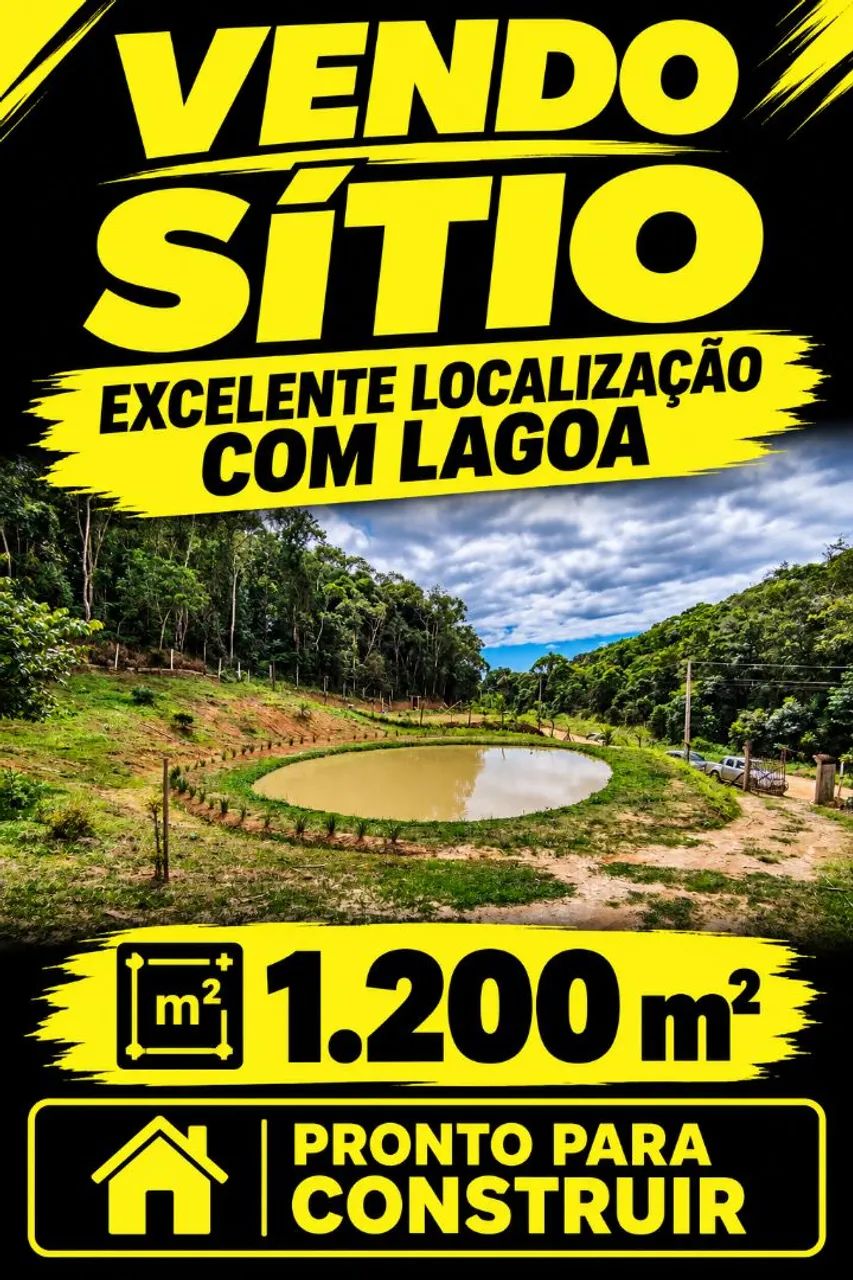 Vendo sítio pequeno próximo a praia 