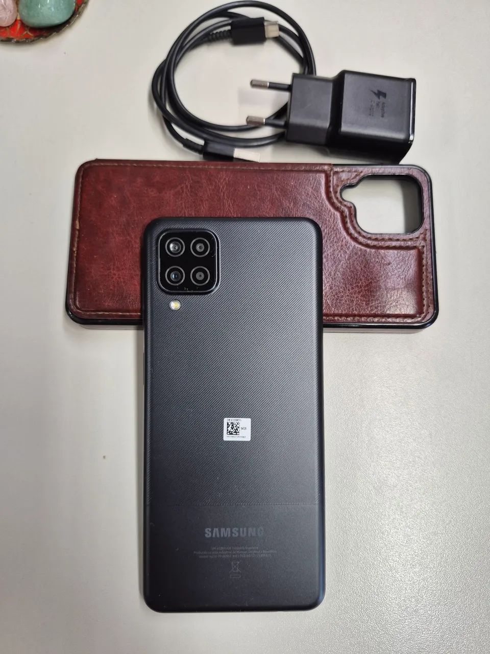 Celular Galaxy A12 em excelente estado - Foto 4