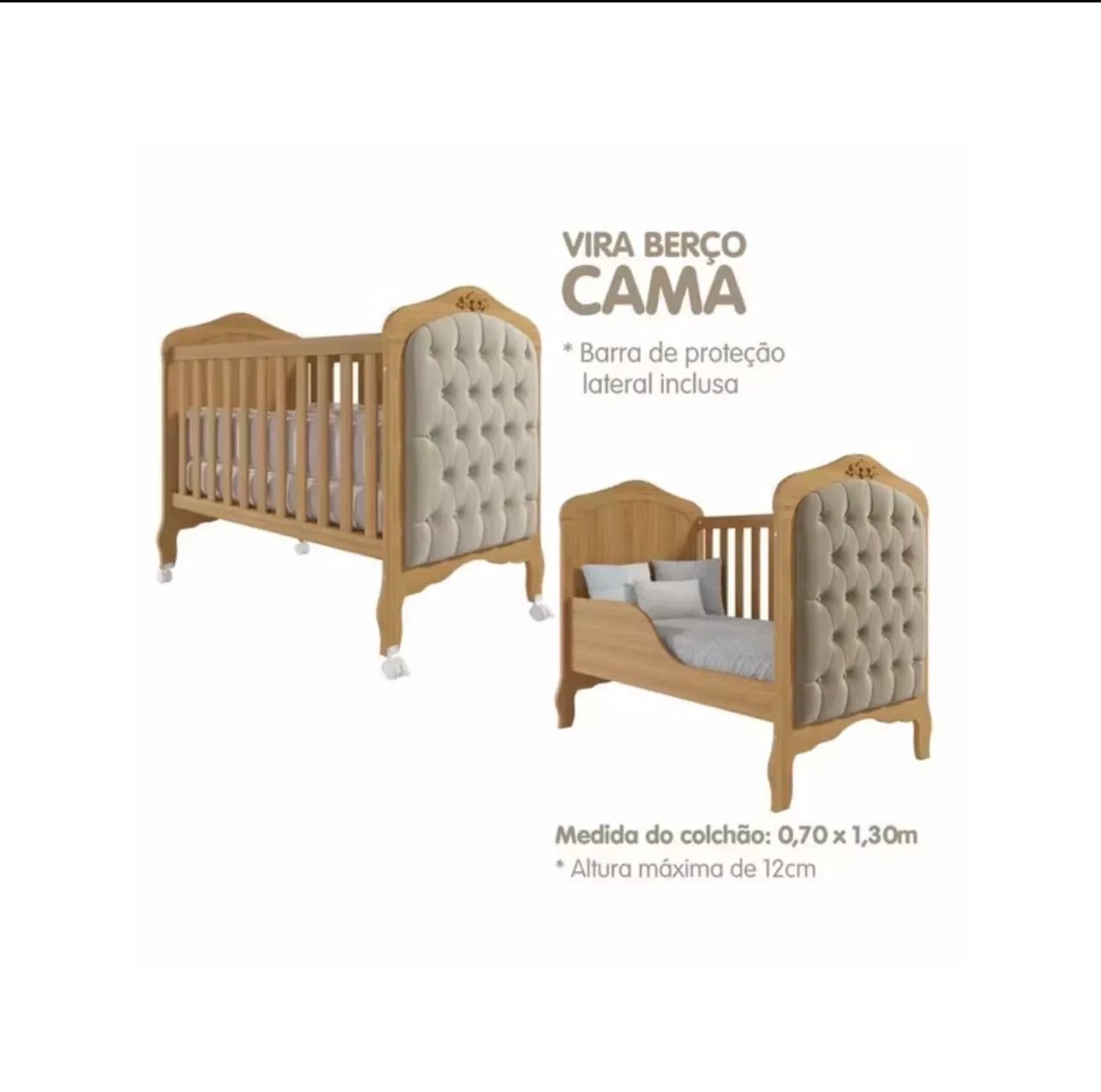 Berço que vira cama - Foto 2