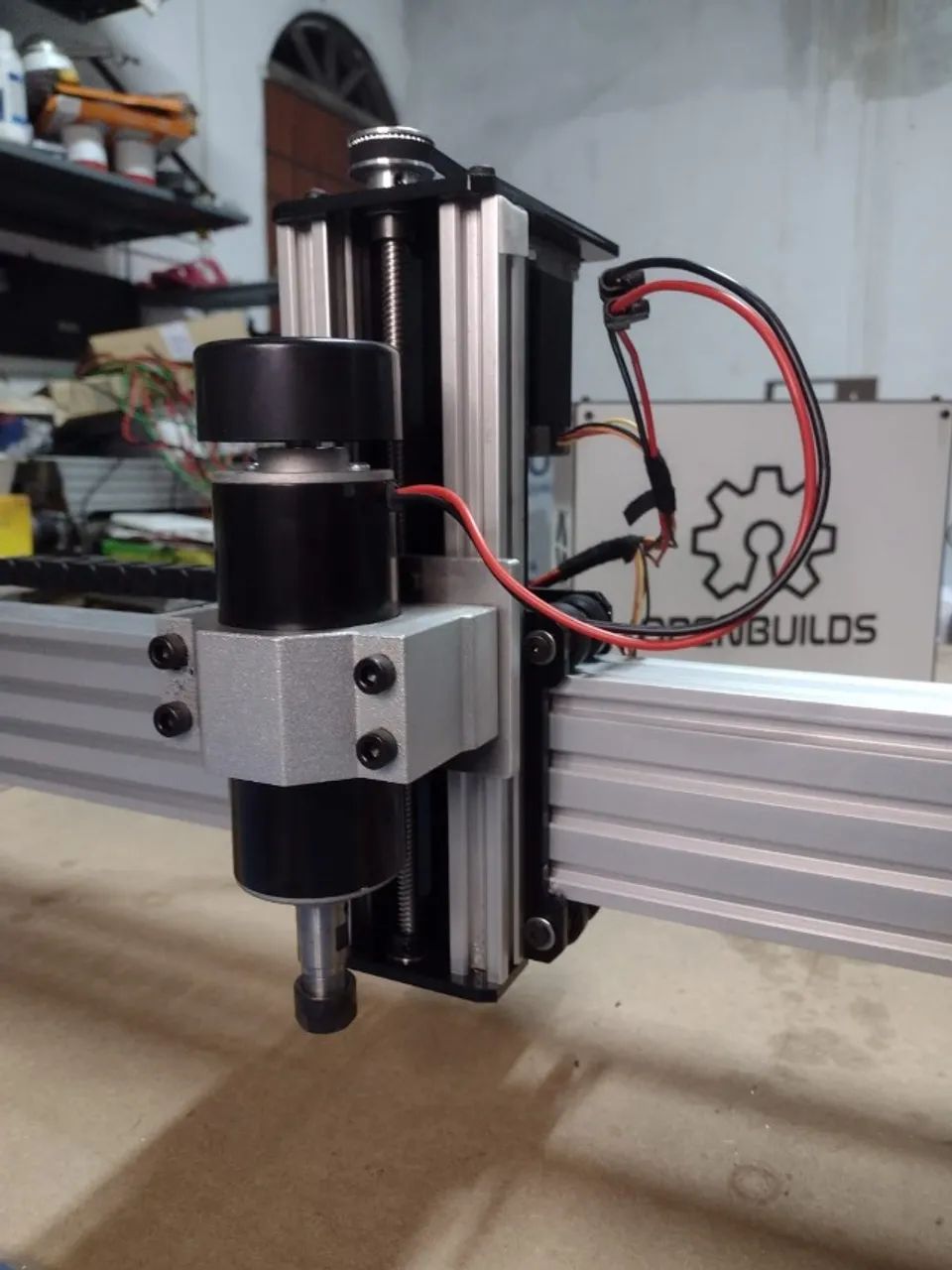 Cnc Router em aluminio inox sistema Vslot - Foto 2