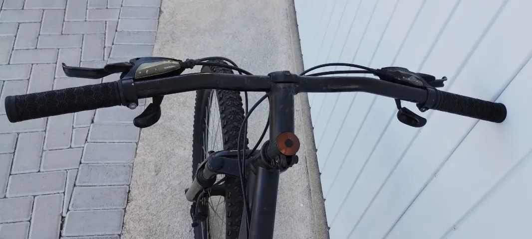 Bicicleta Caloi Aro 29 Freios a Disco e 27 Marchas + Suporte de Parede Novo - Foto 2