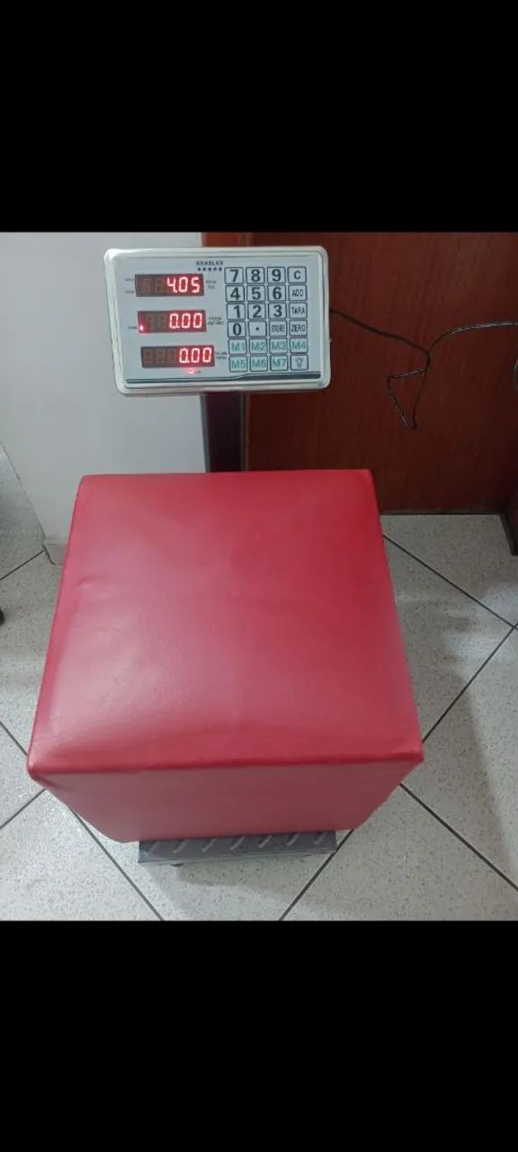 Balança Digital De Plataforma Computadora 150kg Bivolt - Foto 4