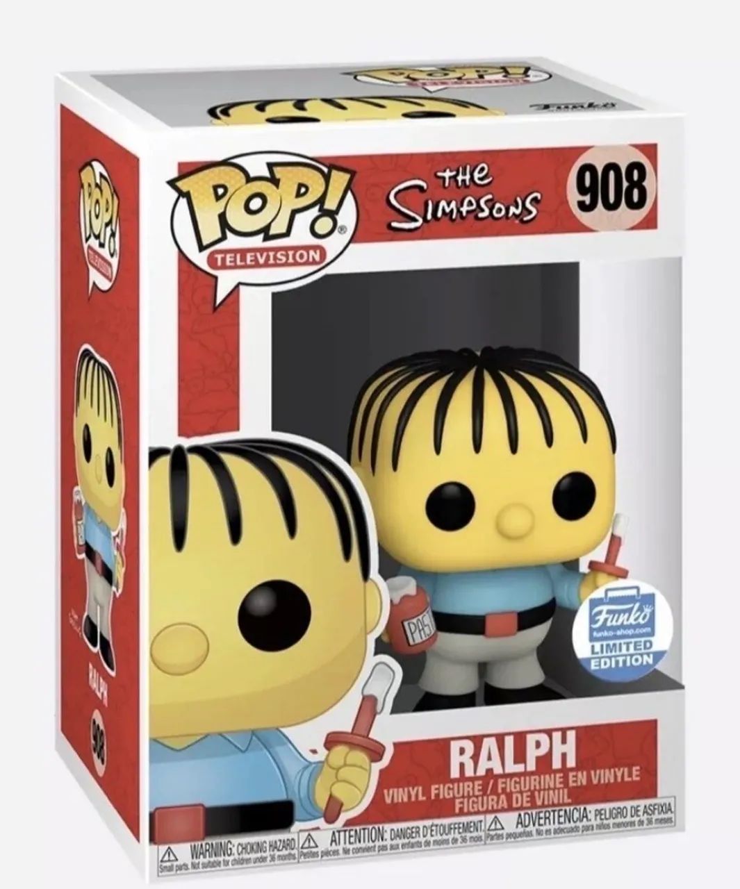 funko pop the simpsons ralph wiggum 908