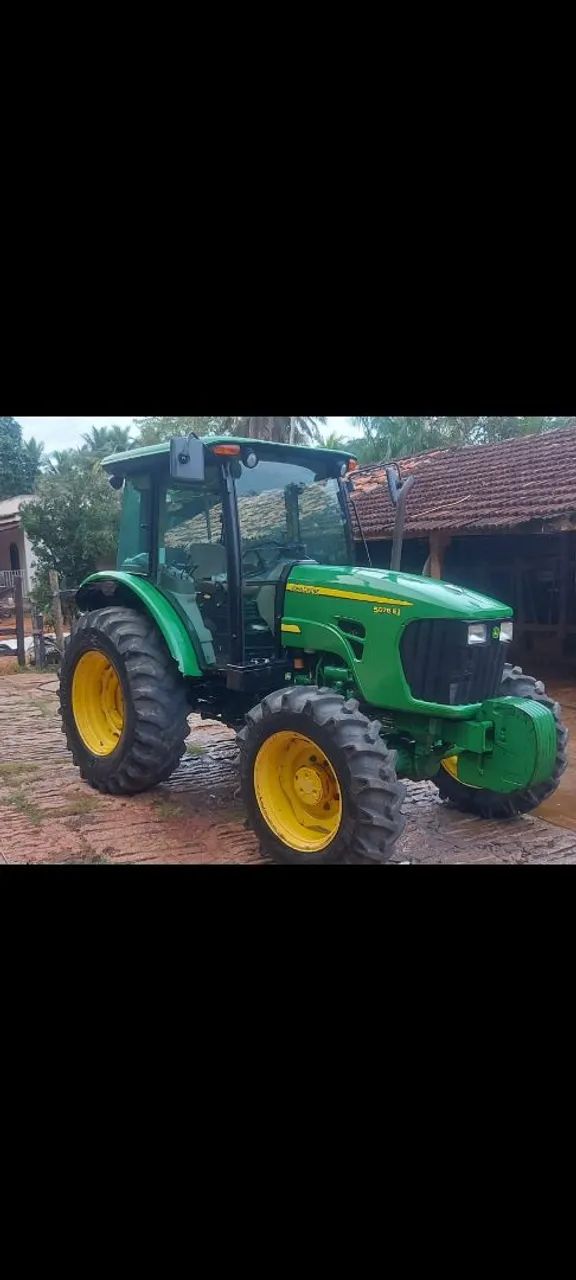 Trator John Deere 5078e Cabinado  - Foto 3