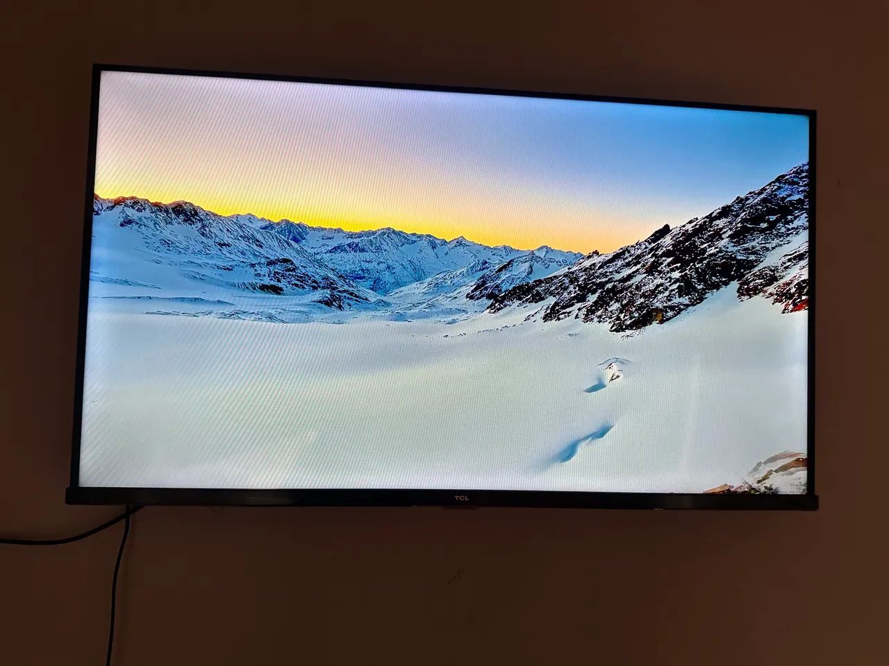 Smart TV TCL 40" Full HD Android TV - Excelente Estado - Completa  - Foto 4