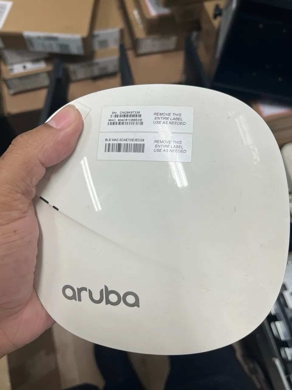 Roteador Aruba 
