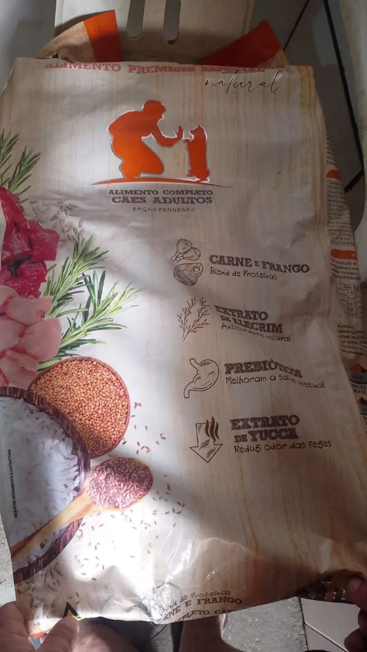 Ração para cães raça pequenas e mini 
