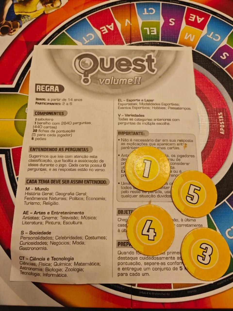 Jogo tabuleiro Quest 2 - Foto 5