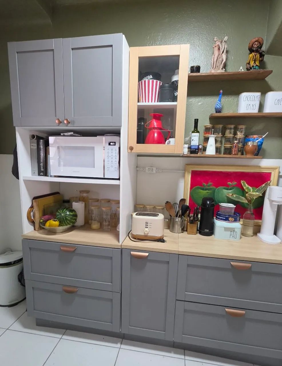 Cozinha modular estilo fazenda - Foto 2