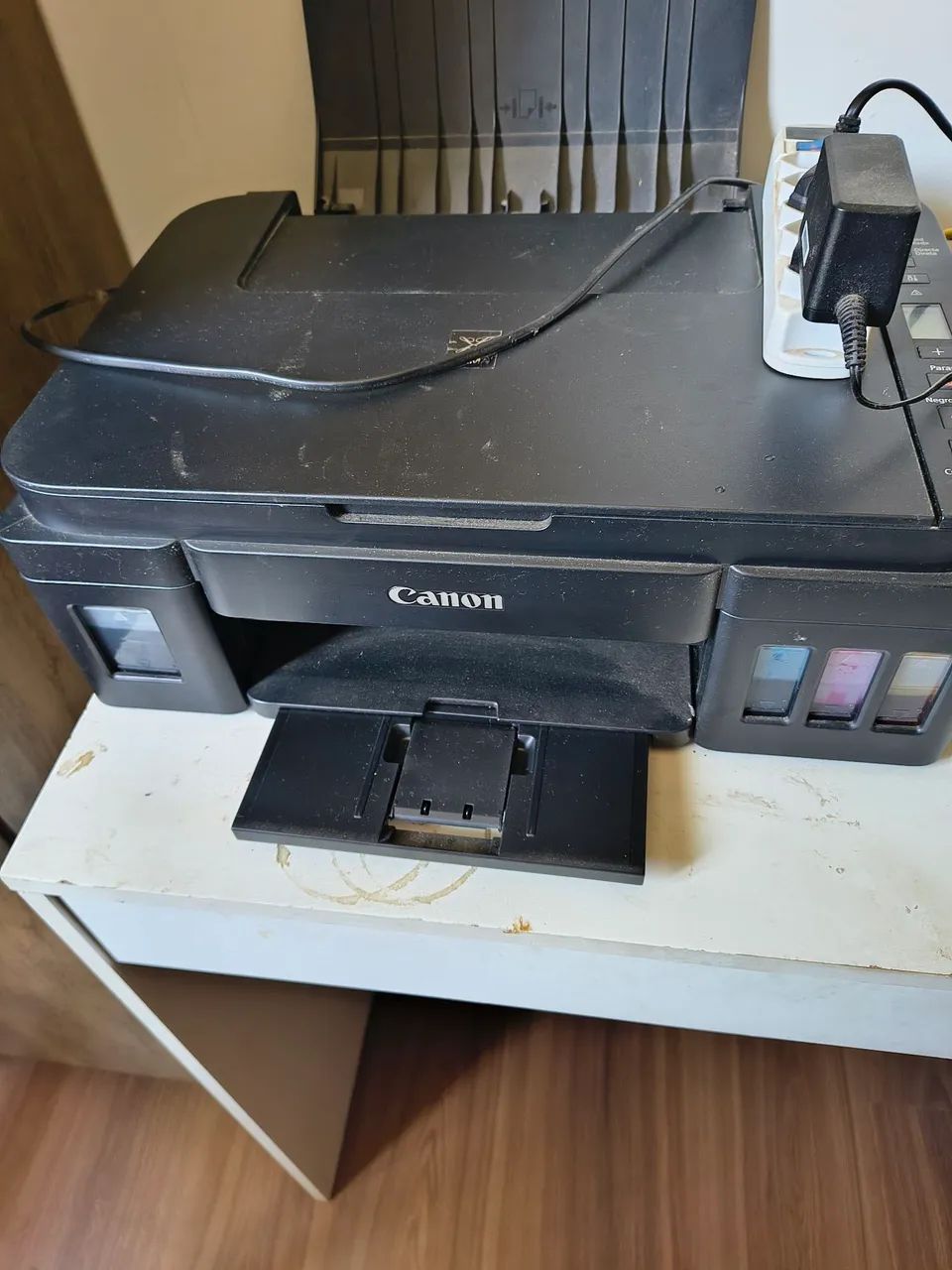 Vendo impressora mult funcional semi nova Canon modelo G 3110 - Foto 4