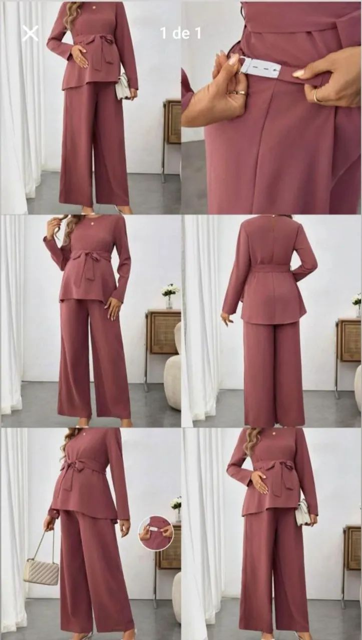 Conjunto para grávida 