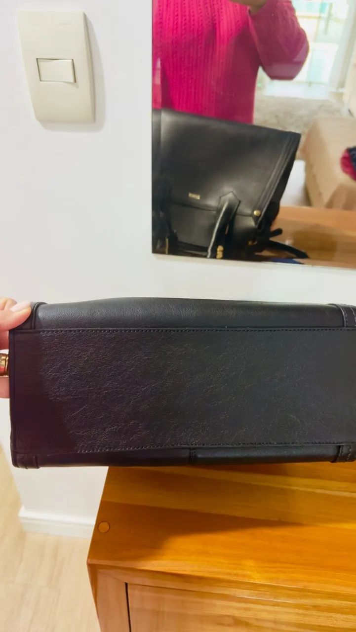 Bolsa Schutz em couro  - Foto 2