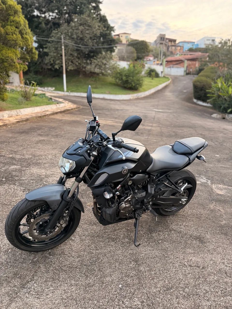 YAMAHA MT-07 ABS 2021 - IMPECÁVEL! - Foto 3