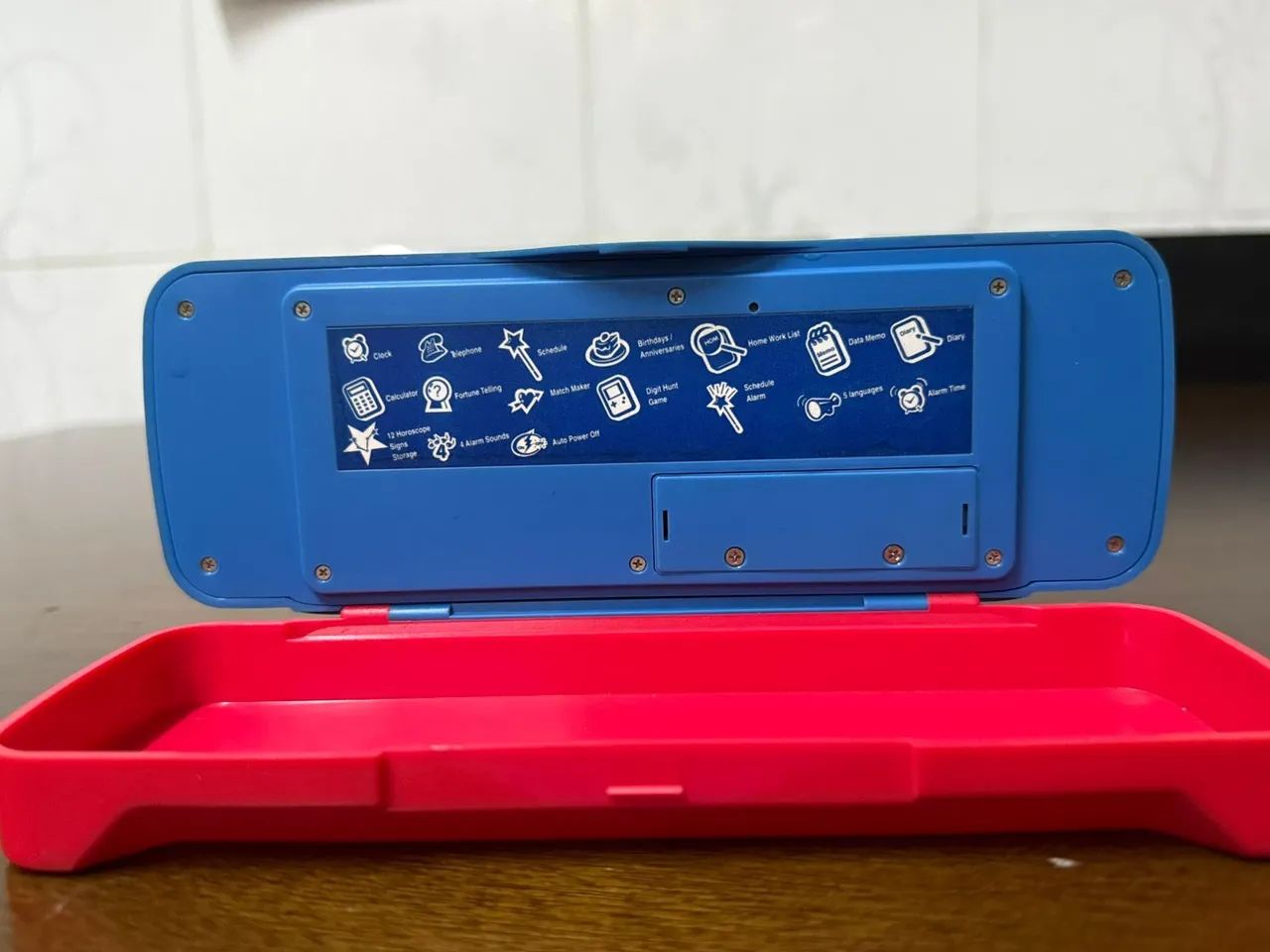 estojo com agenda eletrônica vintage da Disney Explora. Funcionando  - Foto 2