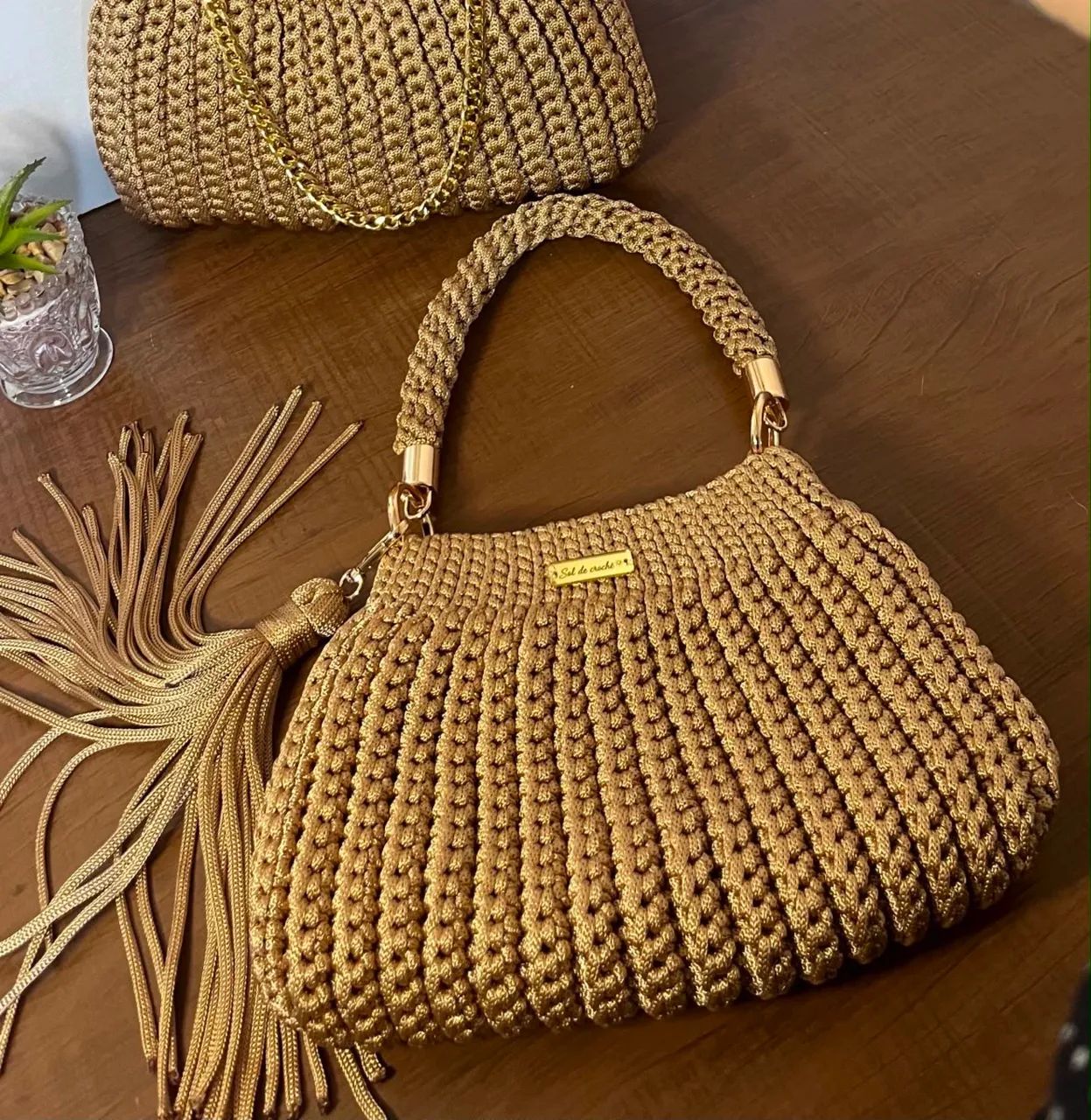 Bolsa de Crochê, Sol. 