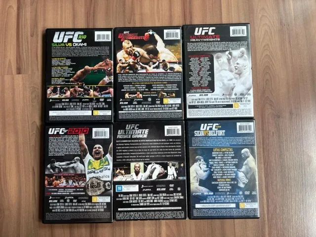 UFC DVD まとめ売り 66本セット 6 DVDs lutas de UFC - CDs, DVDs etc - Cabral, Curitiba 1490569962