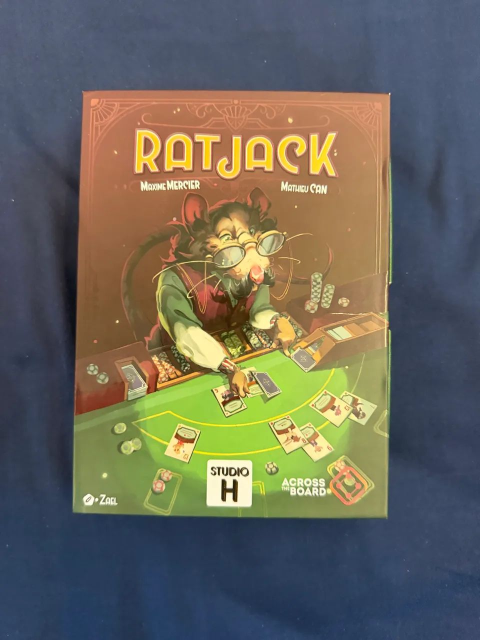 Ratjack Jogo de Cartas Completo e Sleevado