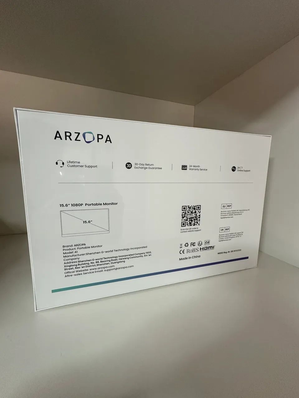 Monitor Portátil Arzopa - Foto 2