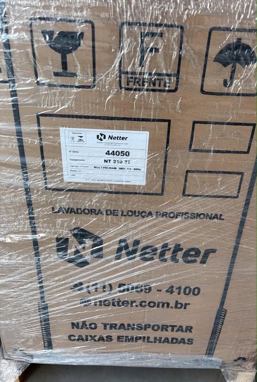 Lavadora De Louças Industrial Netter - Nt 210 3t