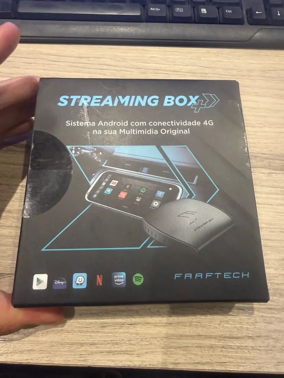 STREAMING BOX CAR PLAY 4G RAM / 64GB - Foto 3