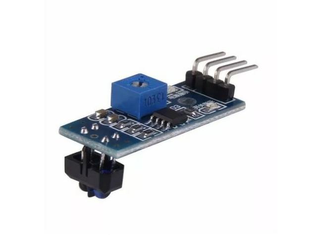 COD-AM64 Sensor De Linha Segue Faixa Infravermelho Tcrt5000 Arduino Robotica Automação - Foto 4