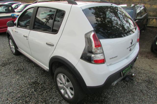Renault sandero 48x997 sem entrada stepway rip curl impecavel 2012 - Foto 3