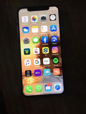 IPhone X Prata