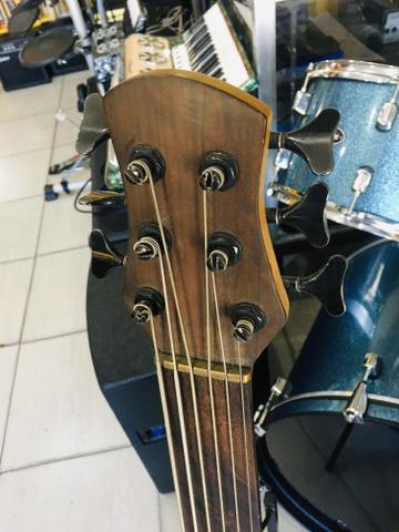 Contra baixo Luthier Fretless 6 cordas - Foto 2